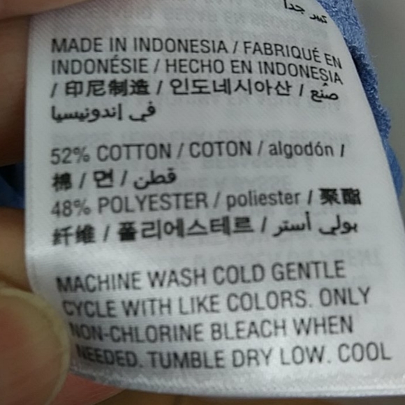 Style & Co burn out tee - Picture 5 of 5